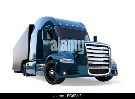 Camion américain 3D métal