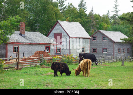 Orwell Historic Village Prince Edward Island, Canada Stock Photo