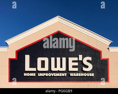 Lowe's home improvement superstore. Stock Photo