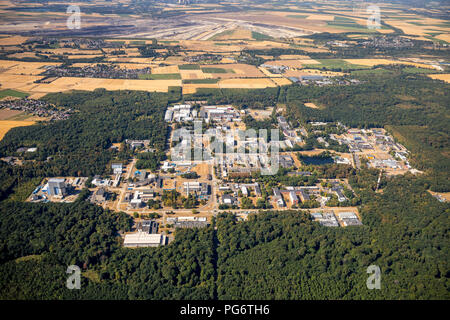 Commercial Area Technology Center Jülich GmbH, experimental nuclear power plant, Hambach, Jülich, Rheinland, Nordrhein-Westfalen, Germany, DEU, Europe Stock Photo