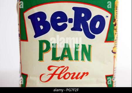 Be-Ro plain flour Stock Photo