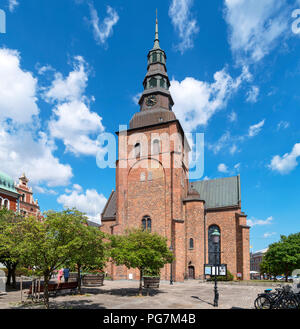 St Mary's Church (Sankta Maria Kyrka)  in the old market town of Ystad, Scania, Sweden Stock Photo