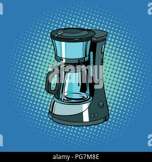 coffee machine, kitchenware Stock Vector