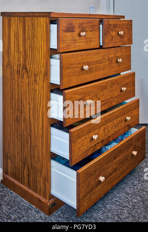 I Salvaged Chest of Drawers From Annual Rubbish Collection Stock Photo