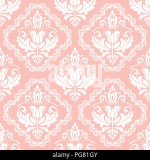 Classic Seamless Vector White Pattern Stock Vector