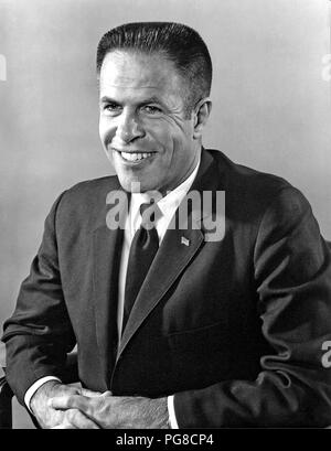Portrait of H. R. 'Bob' Haldeman taken in Washington, D.C. on May 8, 1971.He served as Chief of Staff for United States President Richard M. Nixon until his forced resignation on April 30, 1973 for his involvement in the Watergate Affair. Haldeman served 18 months in prison for his role in Watergate. He was born Harry Robbins Haldeman on October 27, 1926 in Los Angeles, California. He died of cancer at his home in Santa Barbara, California on November 12, 1993.Credit: Ron Sachs / CNP  +++(c) dpa - Report+++ | usage worldwide Stock Photo