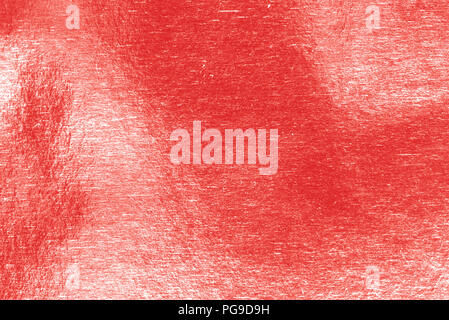 Rose Gold foil texture background Abstract red metallic sheet Stock Photo