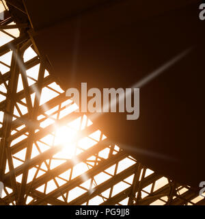 Skylight window -  abstract architectural background with space for text Stock Photo