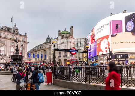 A typical view in central London uk Stock Photo