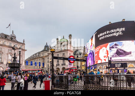 A typical view in central London uk Stock Photo