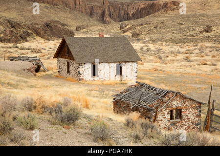 Kinney Camp, Sheldon National Wildlife Refuge, Nevada Stock Photo