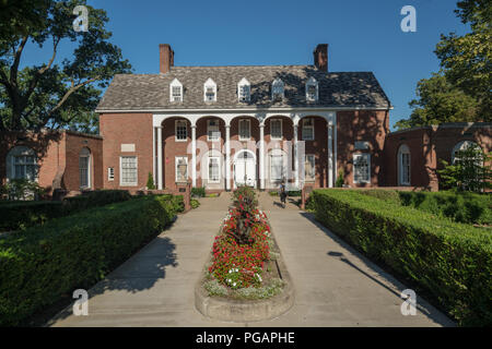 Elizabeth Moore Hall at West Virginia University in Morgantown WV Stock Photo