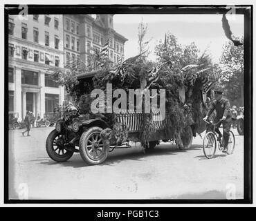 Auto Trade Assoc Parade Wash D C June 28 1919 Stock Photo