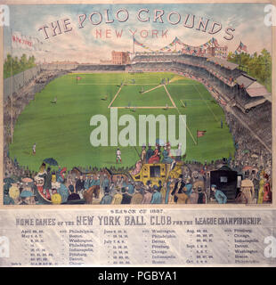 The polo grounds. New York Stock Photo - Alamy