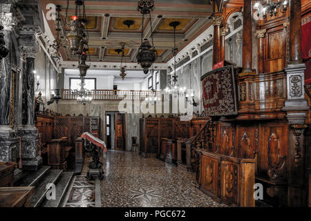 Italy Veneto Padova: Jewish museum - the synagogue Stock Photo