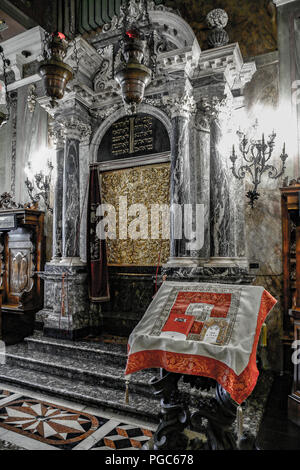 Italy Veneto Padova: Jewish museum - the synagogue Stock Photo