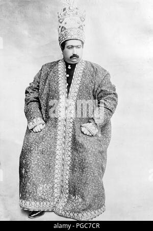 Shah of Persia, Mohammed Ali Mirzi, Dec. 19, 1907 Stock Photo