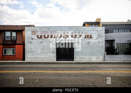 Los Angeles, United States of America - July 16, 2017: Gold's gym in Venice. Stock Photo