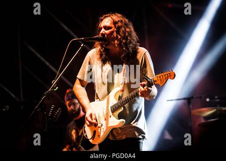 Turin Italy 24 August 2018 The War On Drugs live at Todays Festival 2018 © Roberto Finizio / Alamy Live News Stock Photo