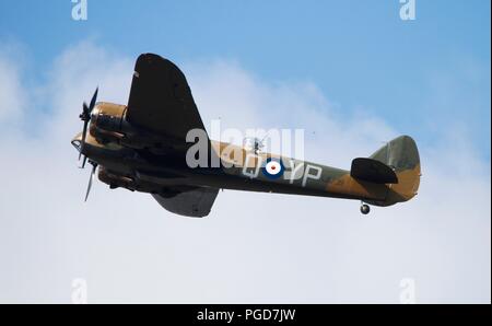 Rhyl, UK. 25th Aug, 2018. Rhyl,UK Rhyl Airshow celebrates 10th Anniversary with weekend of flying displays from the Raf credit Ian Fairbrother/Alamy Live news Credit: IAN Fairbrother/Alamy Live News Stock Photo