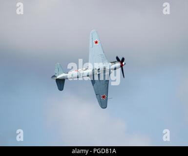 Rhyl, UK. 25th Aug, 2018. Rhyl,UK Rhyl Airshow celebrates 10th Anniversary with weekend of flying displays from the Raf credit Ian Fairbrother/Alamy Live news Credit: IAN Fairbrother/Alamy Live News Stock Photo