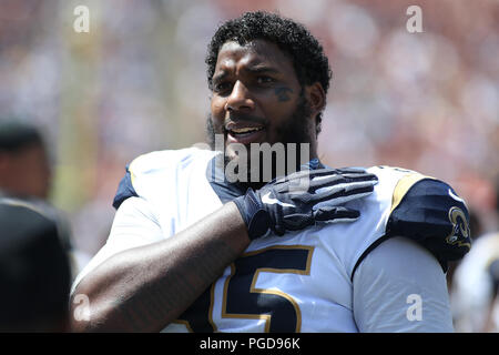 August 25, 2018 Los Angeles, CA.Houston Texans defensive back