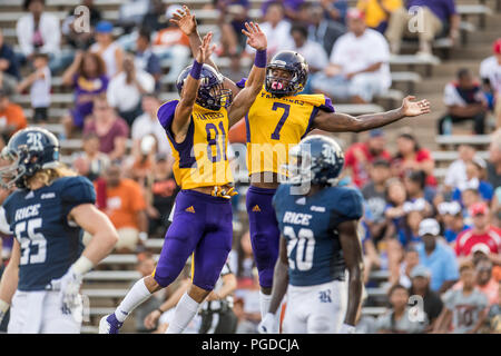 Houston USA. 25 August 2018. Prairie View A M Panthers tight end