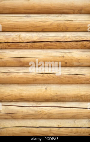 Barn textured horizontal with copy space background. Wooden texture background Wall of blockhouse Stock Photo