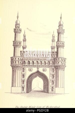 Charminar monument in Hyderabad India