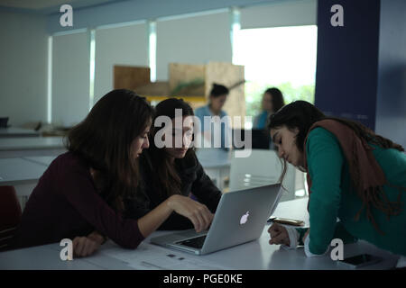 University life at Tecnologico de Monterrey, Morelia campus, Michoacan Esudiantil Life. TEC, Tec, MTY, mty, University spaces, Tenologica de Monterrey Stock Photo