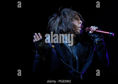 Alejandra Guzman durante su presentacion en la feria de Puebla el Mayo 2014 (*Foto:HildaRios/NortePhoto*) Stock Photo