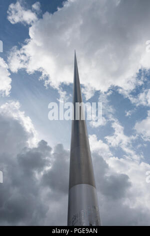 Dublin spire on o'connell street  - Ireland Stock Photo
