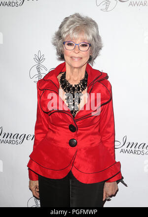 Los Angeles, Ca, USA. 25th Aug, 2018. Rita Moreno, attends 33rd Annual Imagen Awards at JW Marriott Los Angeles at L.A. LIVE on August 25, 2018 in Los Angeles, California Credit: Faye Sadou/Media Punch/Alamy Live News Stock Photo