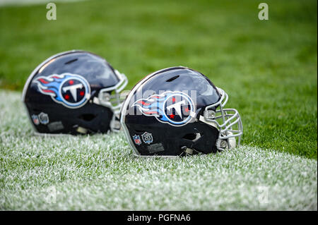 Pittsburgh, USA. 25 August 2018. Steelers Damoun Patterson #83 during the  Pittsburgh Steelers vs Tennessee Titans