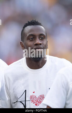 Turin, Italy. 25th Aug, 2018. Blaise Matuidi (Juventus)   during the Italian 'Serie A' match between Juventus 2-0 Lazio at Allianz Stadium on August 24, 2018 in Torino, Italy. (Photo by Maurizio Borsari/AFLO) Credit: Aflo Co. Ltd./Alamy Live News Stock Photo