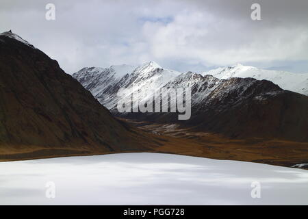 The Kyrgyz Republic, the Tian Shan mountain range Stock Photo