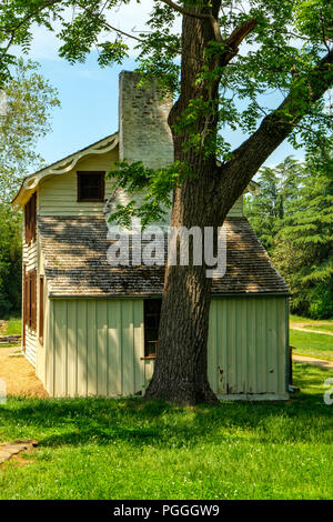 Innis House, Fredericksburg & Spotsylvania National Military Park, Lafayette Boulevard, Fredericksburg, Virginia Stock Photo