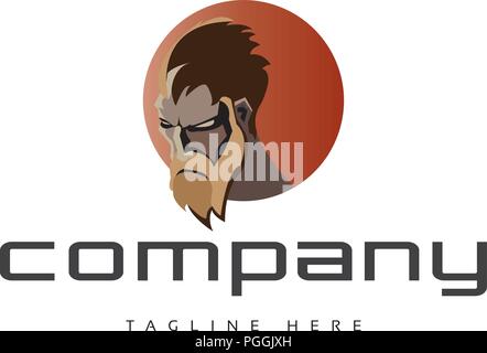 Berserk vector logo image Stock Vector