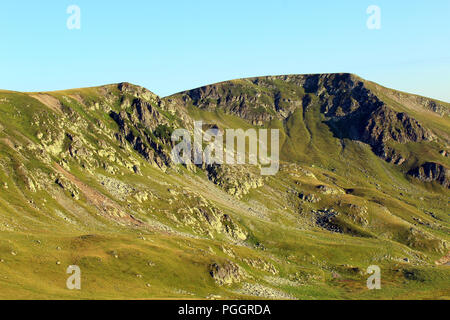 Summer view of Transalpina mountain Stock Photo