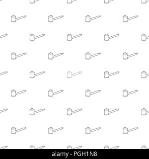 Pipe for vaping icon, outline style Stock Vector