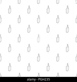 Vape device, juice for vape icon, outline style Stock Vector