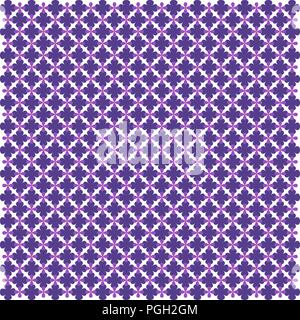 Purple Arabic geometric seamless pattern. Vector image. Eps 10 Stock Vector