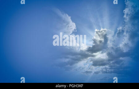 CONCEPT PHOTOGRAPHY: Dramatic cloud formation Stock Photo