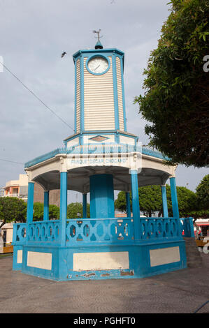 Plaza de armas at Cerro Azul, Ca ete,Lima. Stock Photo