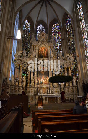 Erfurt Cathedral, Germany Stock Photo
