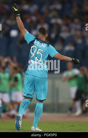 Rome, Italy. 27th Aug 2018. SERIE A: GOLLINI in action during the ITALIAN SERIE A match between A.S. ROMA V ATALANTA at Stadio Olimpico in Rome. Credit: marco iacobucci/Alamy Live News Stock Photo