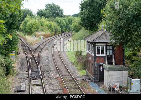 Norton Junction, near Worcester, Worcestershire, UK Stock Photo