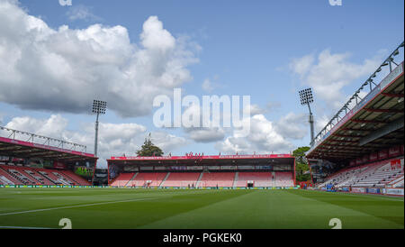 The Vitality Stadium , formerly known as Dean Court in Kings Park home of AFC Bournemouth , 25 Aug 2018