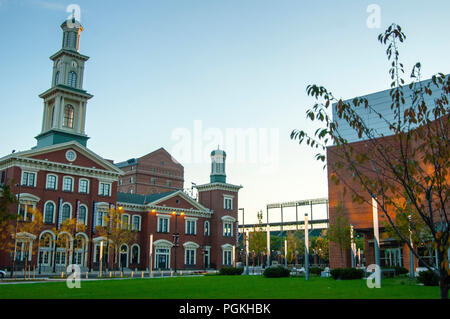 Sports Legends Museum at Camden Yards and Oriole park at Camden Yards, Baltimore, Maryland. Stock Photo