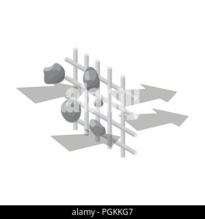 Water filtration through carbonic filter icon in monochrome design isolated on white background. Water filtration system symbol stock vector illustrat Stock Vector